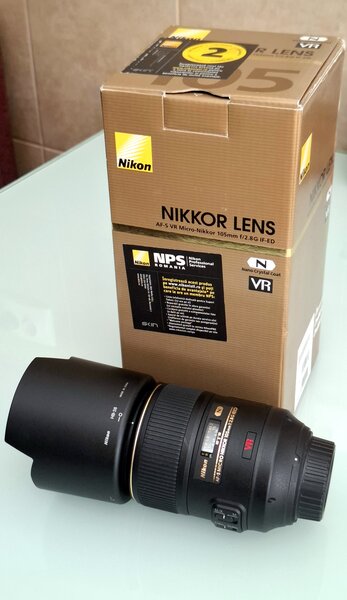 Obiectiv Nikon 105mm f/2.8G AF-S VR IF-ED Micro